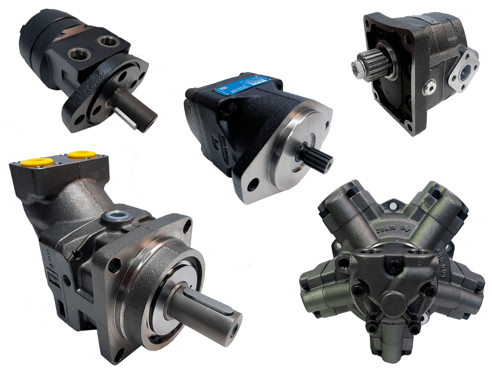 Motor thủy lực công nghiệp – Thiết bị truyền động quay cho hệ thống tải nặng